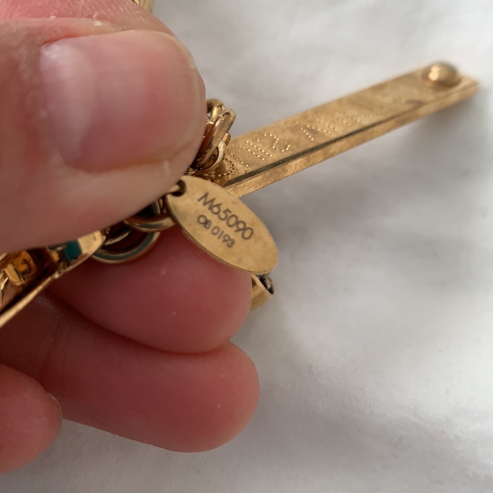 AUTHENTIC LOUIS VUITTON KEY CHAIN CHARM - Picture 4 of 5